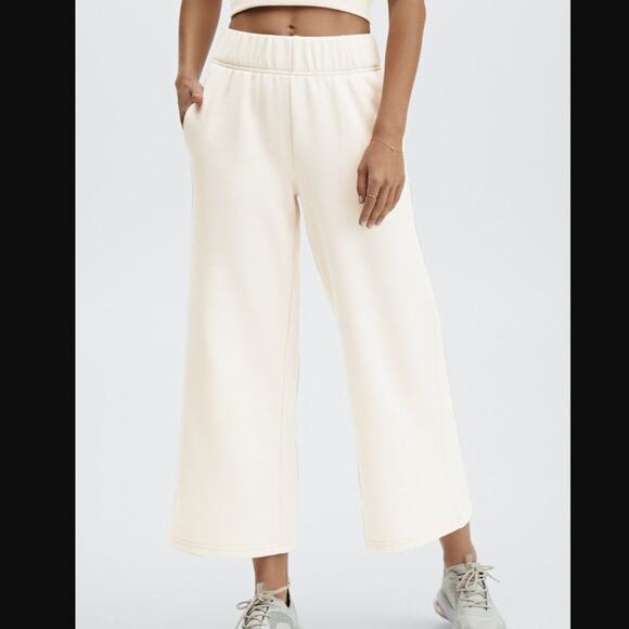 Fabletics Pink Jamie Wide Leg Sweat Pant Size 1X  NWT - Picture 12 of 13